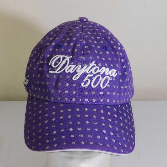 NASCAR 2014 Daytona 500 Baseball Hat Cap Purple Adjustable - Picture 1 of 7